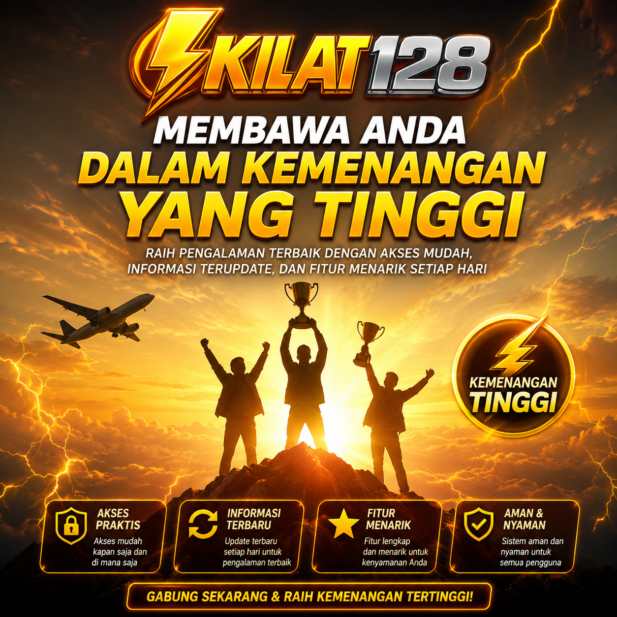 KILAT128 : Membawa Anda Dalam Kemenangan Yang Tinggi